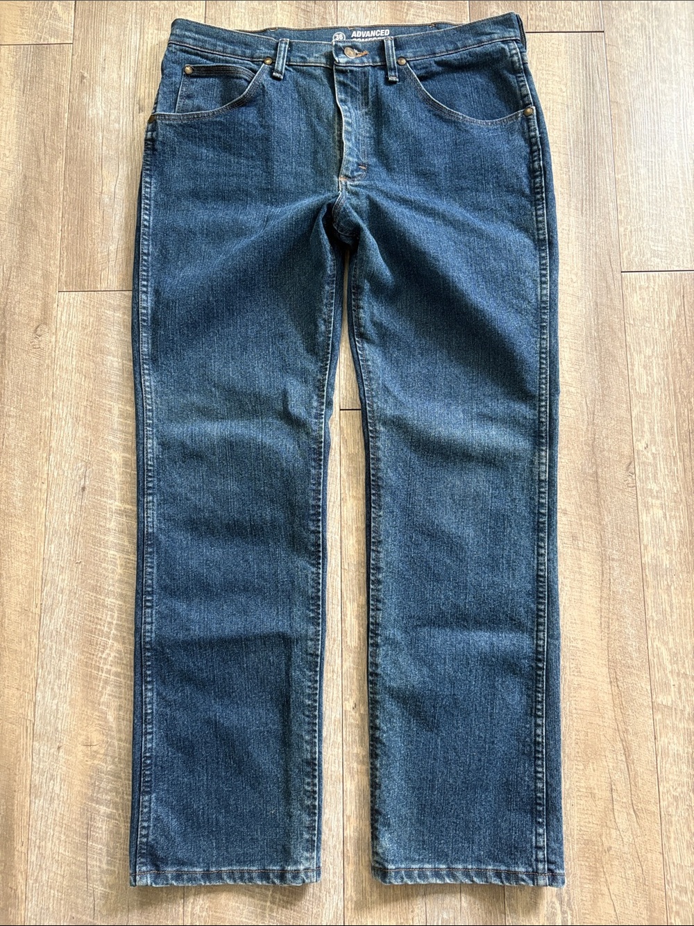 Wrangler 36 Slim Fit Advanced Comfort Denim Pants